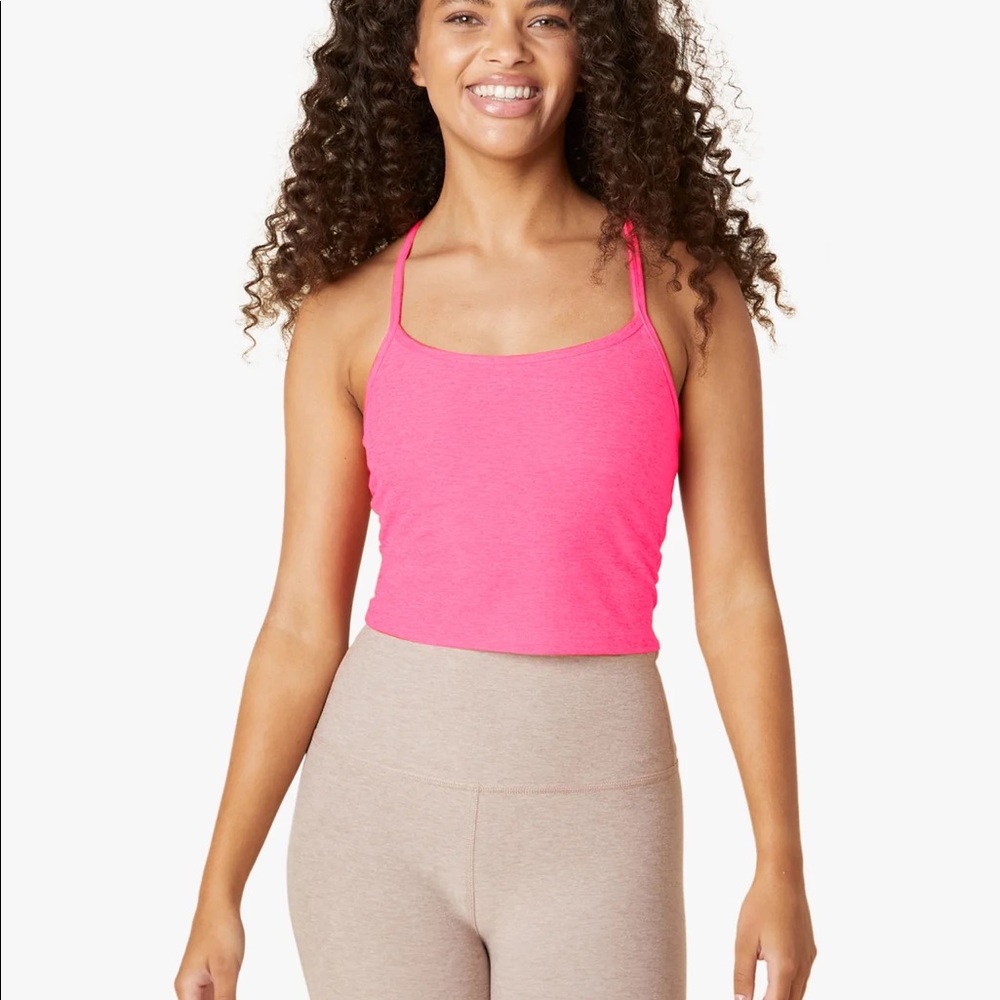 Beyond Yoga Spacedye Slim Racerback Cropped Tank